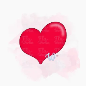 Serce #4-foremka-wykrawaczka-flowerka3d Foremka Serce #4