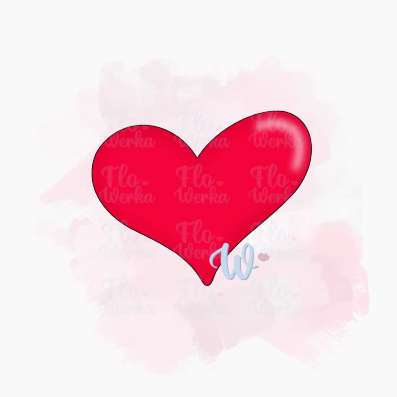 Serce #5-foremka-wykrawaczka-flowerka3d Foremka Serce #5