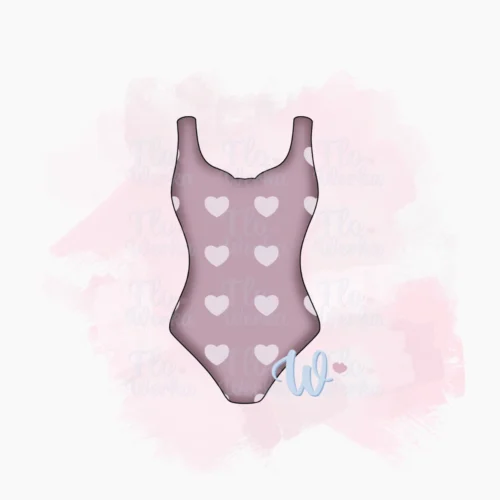 Foremka Strój kąpielowy w serca