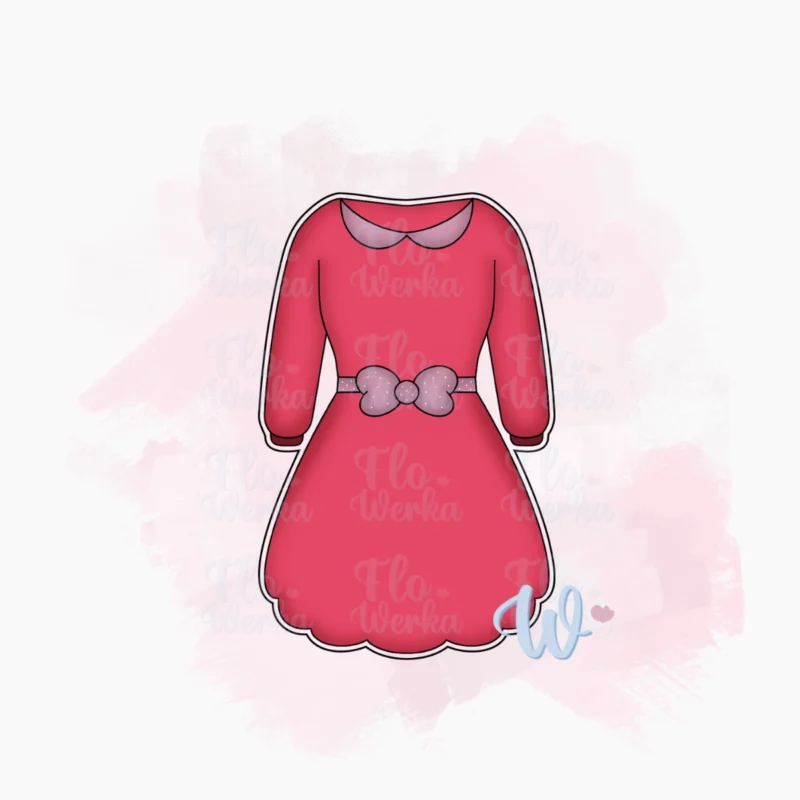 Foremka Czerwona suknia