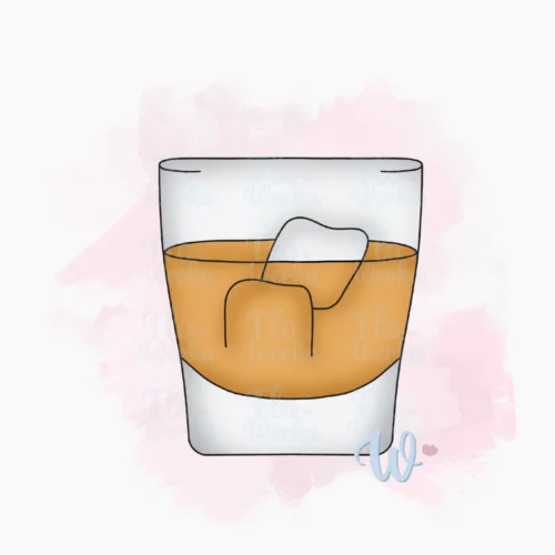 Foremka Szklanka z alkoholem