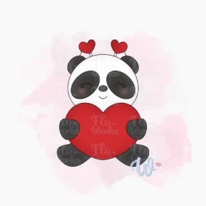 Foremka Walentynkowa panda