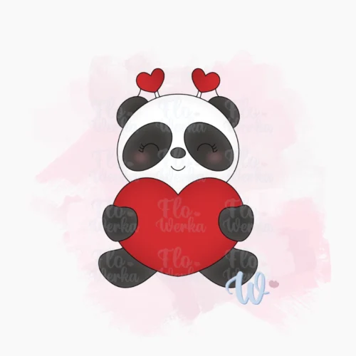 Foremka Walentynkowa panda