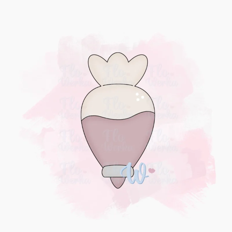 Worek z lukrem-foremka-wykrawaczka-flowerka3d Foremka Worek z lukrem