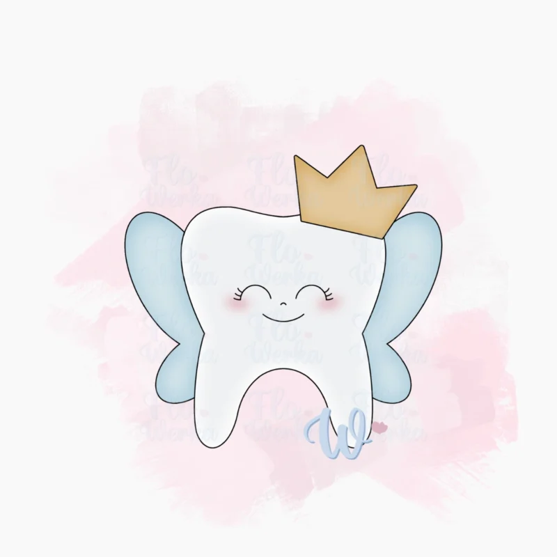 Wróżka zębuszka-foremka-wykrawaczka-flowerka3d Foremka Wróżka zębuszka