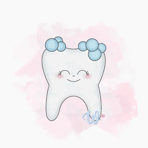 Ząb z pianą -foremka-wykrawaczka-flowerka3d Foremka Ząb z pianą