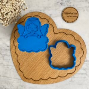 Foremka + stempel Aniołek na chmurce