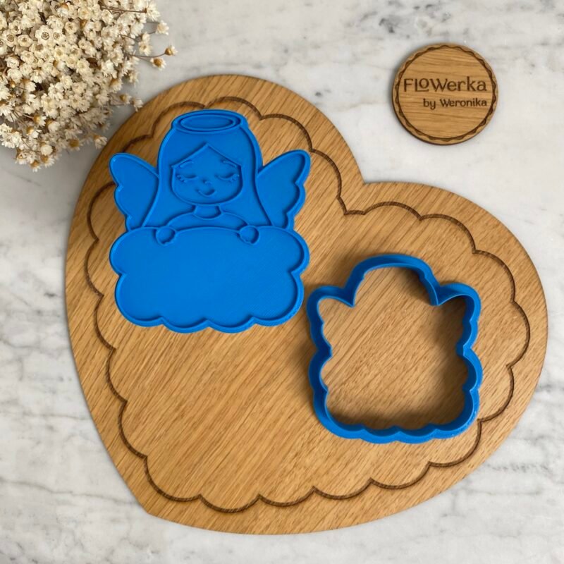 Foremka + stempel Aniołek na chmurce