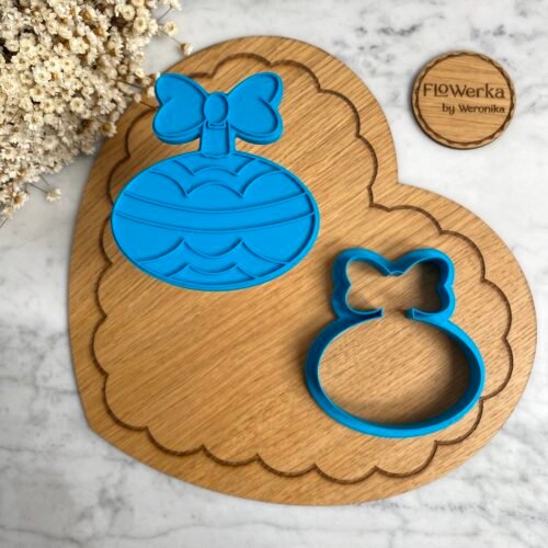 Foremka + stempel Bombka z kokardą