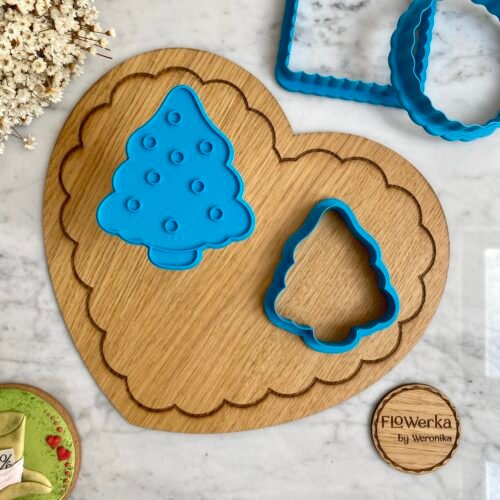 Foremka + stempel Choinka
