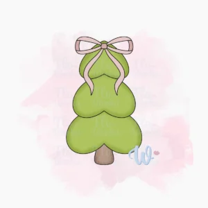 Foremka Choinka serduszko 1