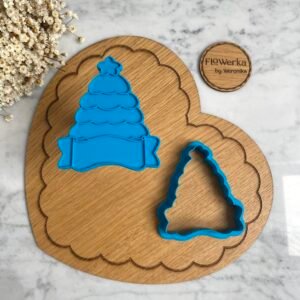 Foremka + stempel Choinka z banerem
