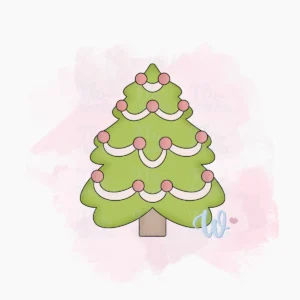 Foremka Choinka z bombkami