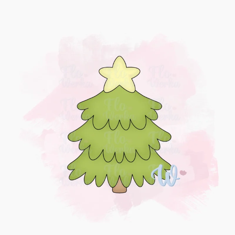 Foremka Choinka z gwiazda 1