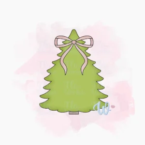 Foremka Choinka z kokardą 4