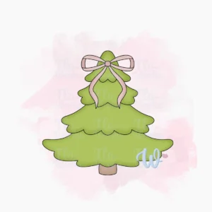 Foremka Choinka z kokardą 5