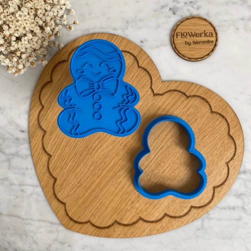 Foremka + stempel Ciastek z kokardą