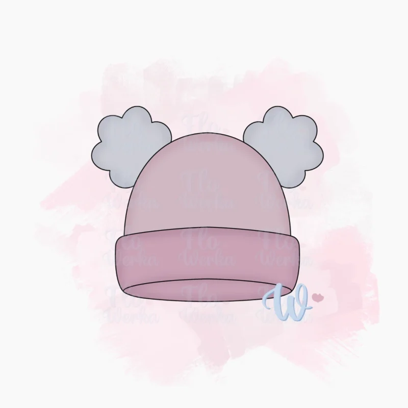 Foremka Czapka z pomponami