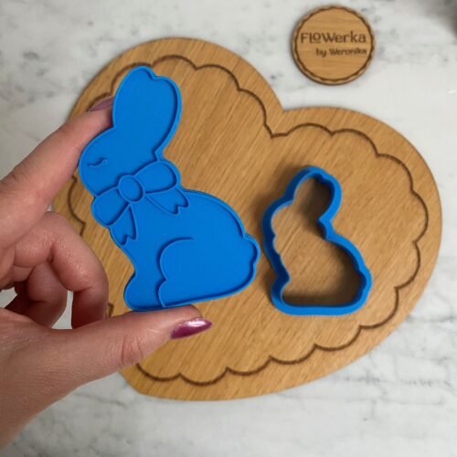 Foremka + stempel Czekoladowy zajączek 1