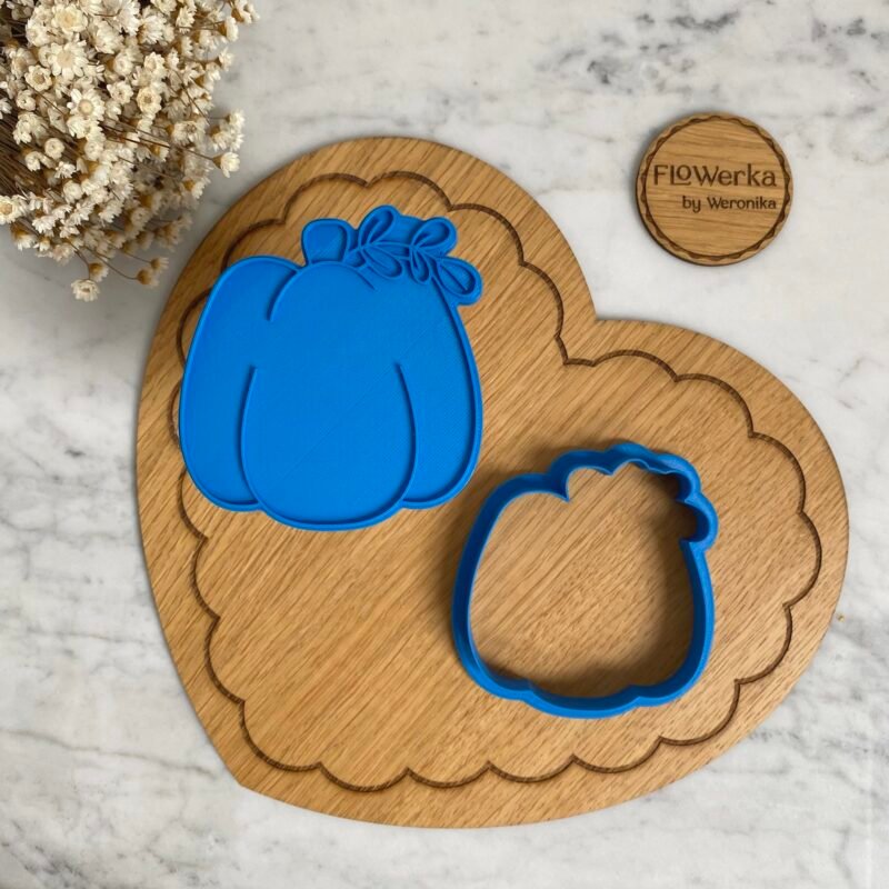 Foremka + stempel Dynia z gałązką