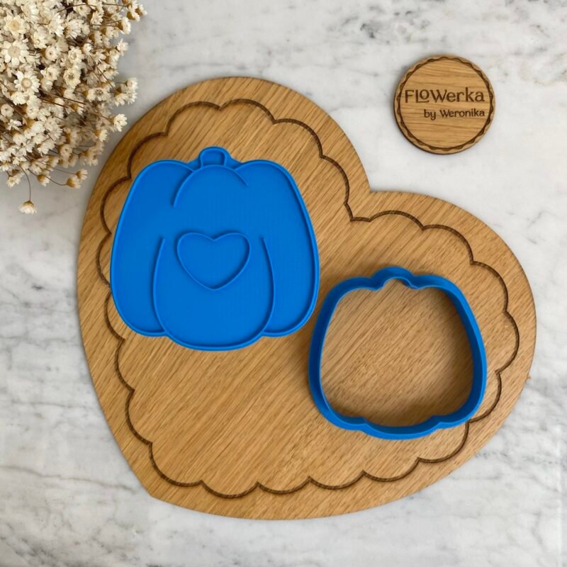 Foremka + stempel Dynia z serduchem