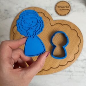 dziewczynka-komunijna-foremka-stempel-flowerka-cookie-cutter-stamp.jpeg Foremka + stempel Dziewczynka komunijna