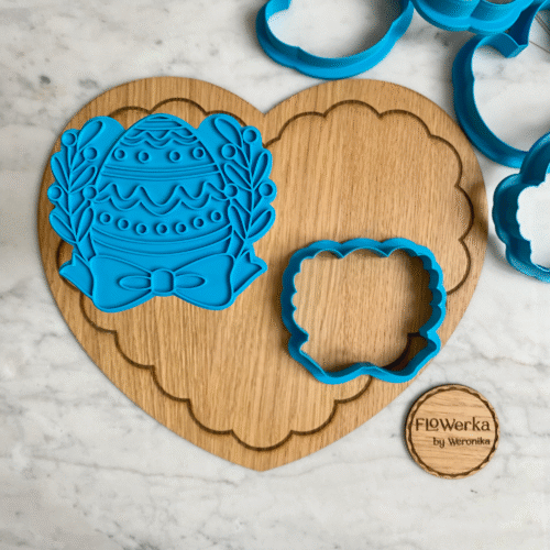 Foremka + stempel Pisanka z gałązkami