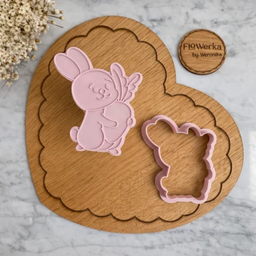 Foremka + stempel Króliczek z marchewką I