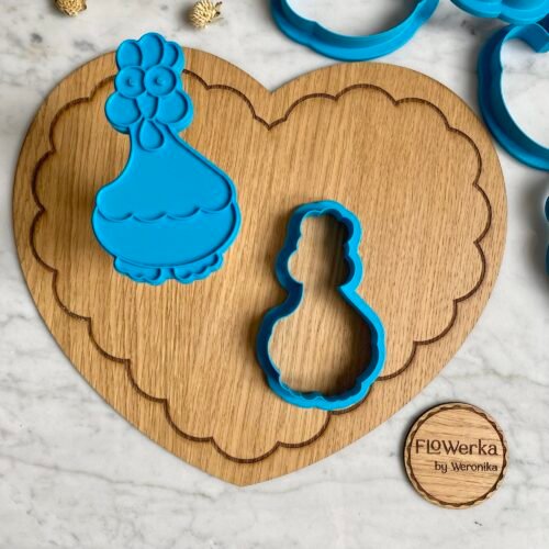 Foremka + stempel Pijana kurka 1