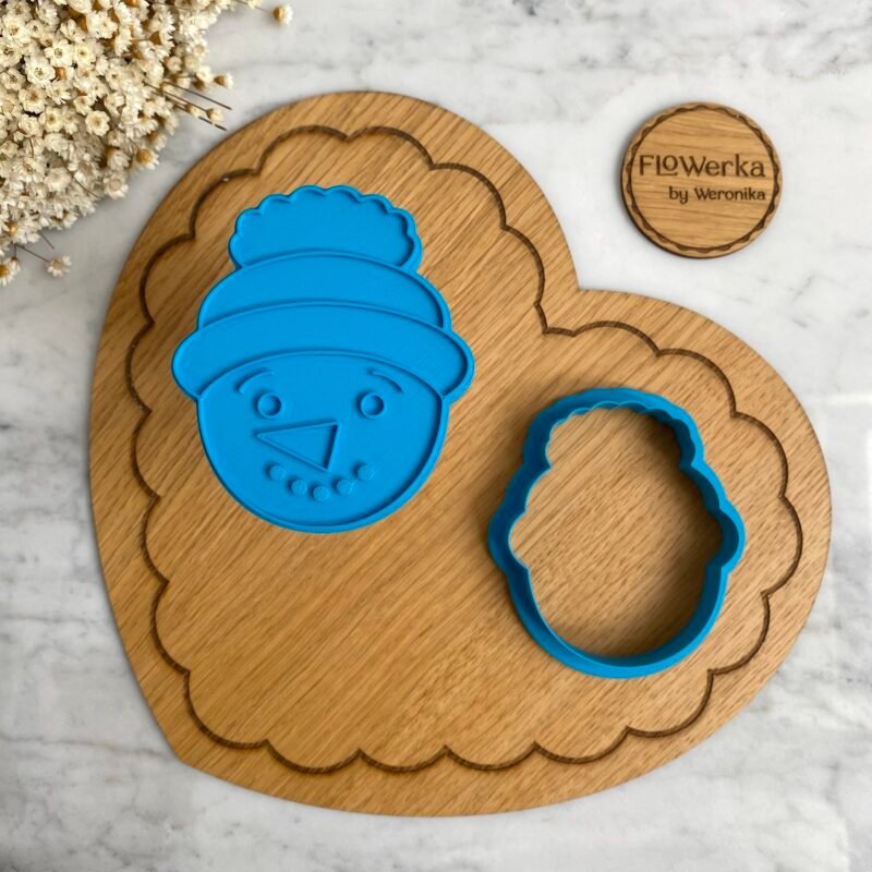 Foremka + stempel Głowa bałwana