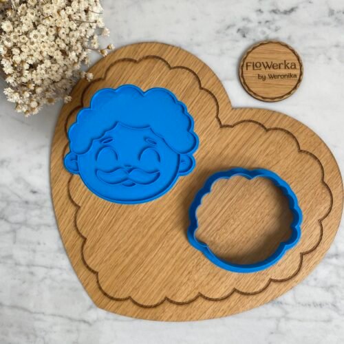 Foremka + stempel Dziadek głowa