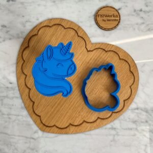 Foremka + stempel Głowa jednorożca