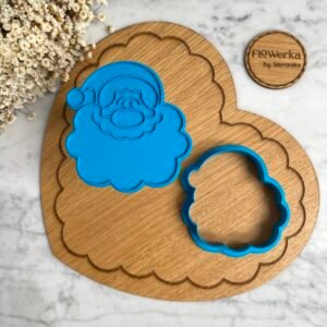 Foremka + stempel Głowa Mikołaja 3