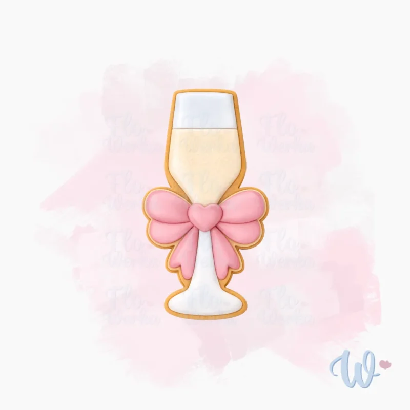 Foremka Kieliszek z kokardą I