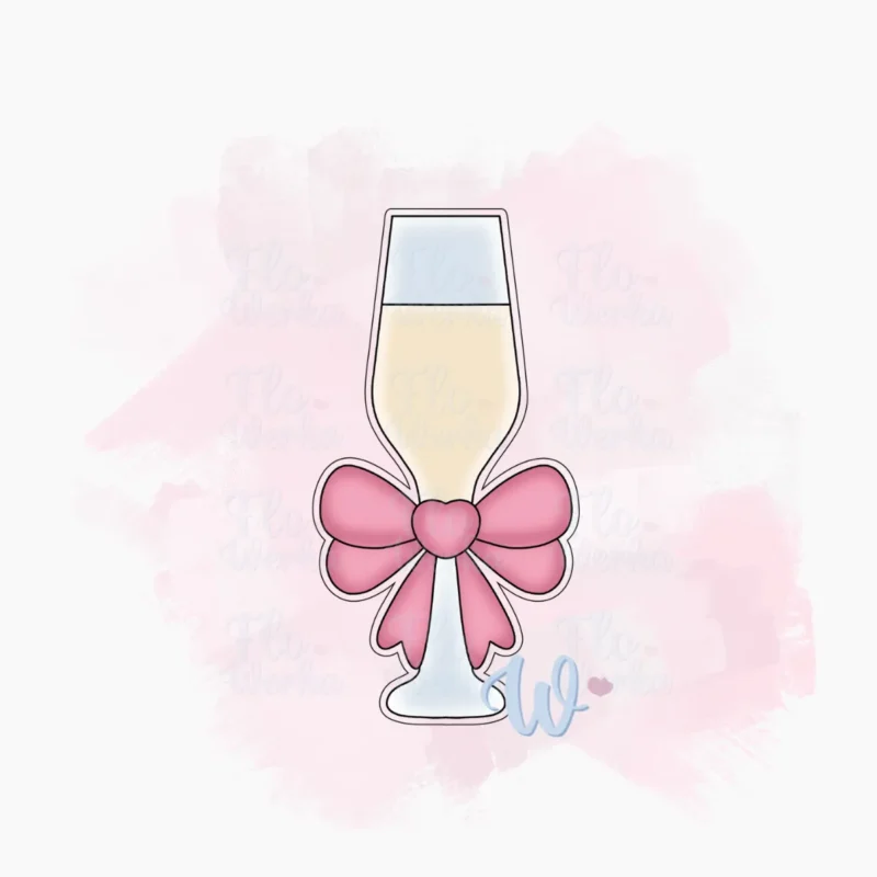 Foremka Kieliszek z kokardą I