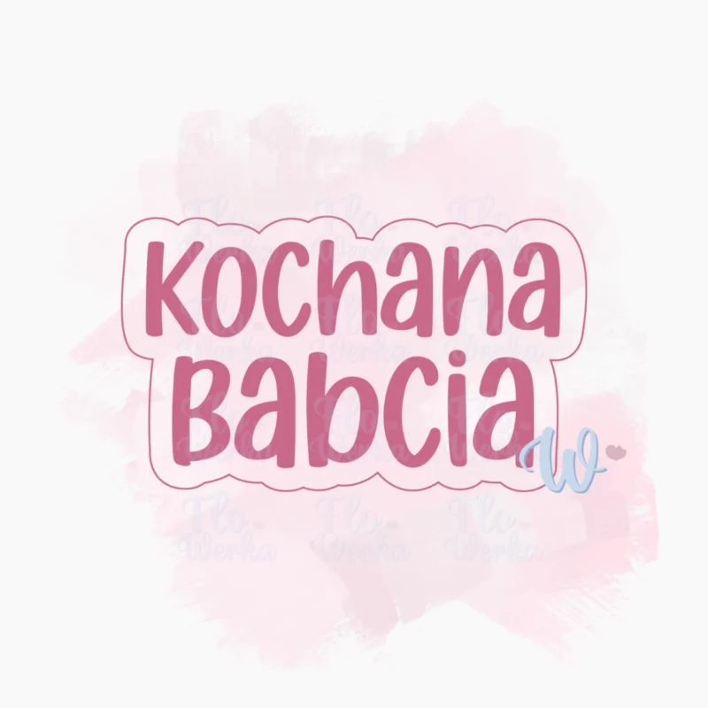 kochana-babcia-foremka-wykrawaczka-flowerka3d Foremka Kochana Babcia