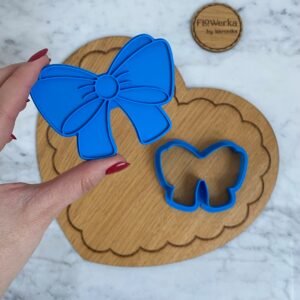 kokardka-foremka-stempel-flowerka-cookie-cutter-stamp.jpeg Foremka + stempel Kokardka 1