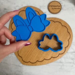 Foremka + stempel Kokarda królicze uszy