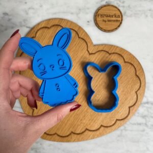 Foremka + stempel Króliczek w sukience