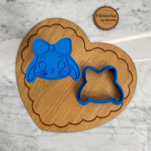 Foremka + stempel Zajączek z kokardą