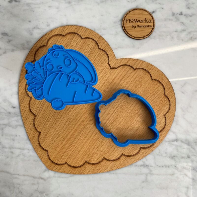 Foremka + stempel Zajączek z marchewką 1
