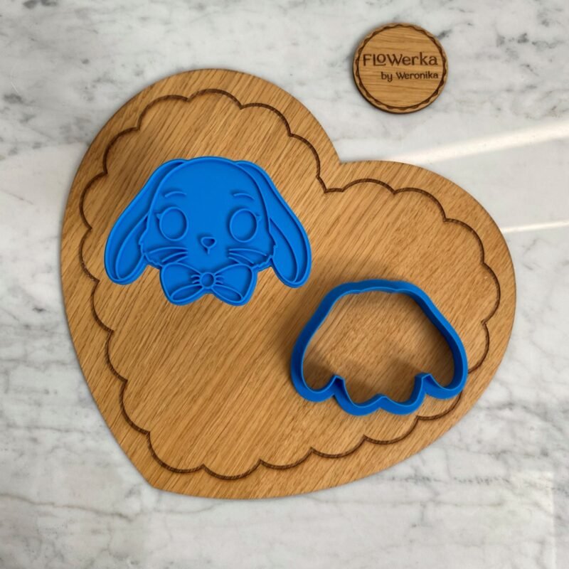 Foremka + stempel Zajączek z muszką