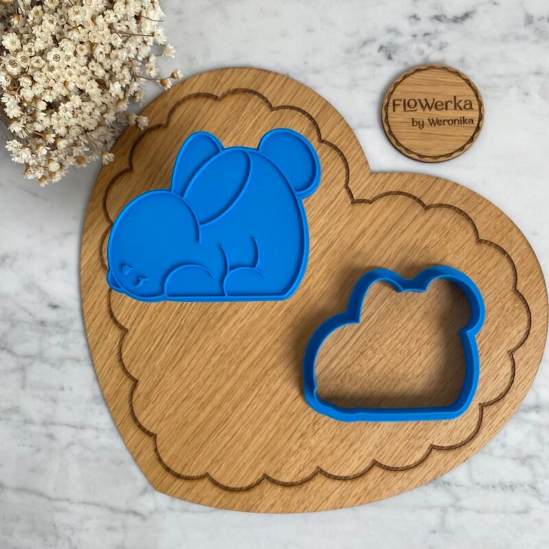 Foremka + stempel Królik poszukiwacz