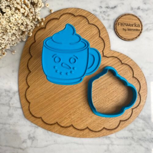 Foremka + stempel Kubek bałwan