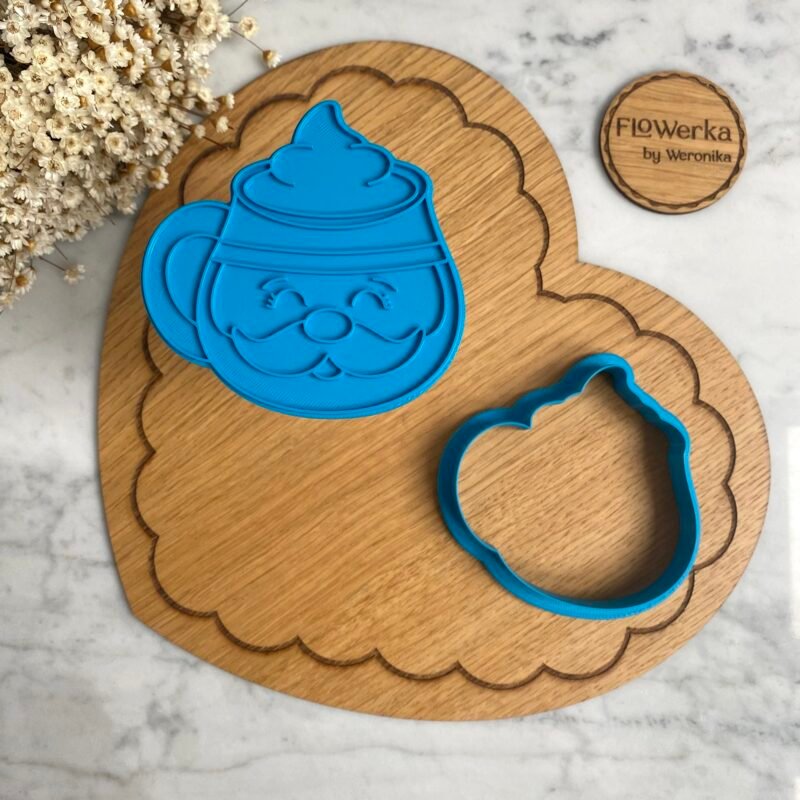 Foremka + stempel Kubek Mikołaj