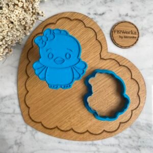 Foremka + stempel Kurczaczek z kokardą