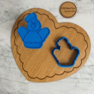 kurka-foremka-stempel-flowerka-cookie-cutter-stamp.jpeg Foremka + stempel Kogutek 1