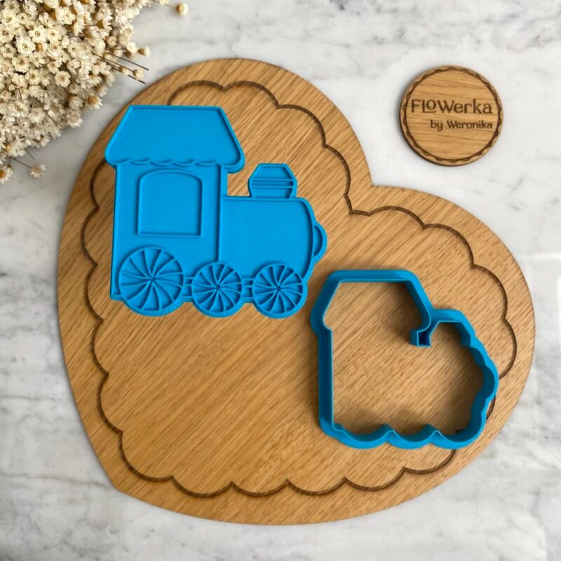 Foremka + stempel Lokomotywa świąteczna