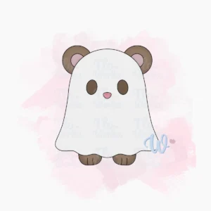 miś-duch-foremka-do-wykrawania-wykrawaczka-flowerka3d Foremka Miś duch