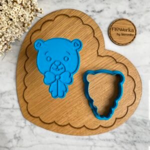 Foremka + stempel Miś z kokardą